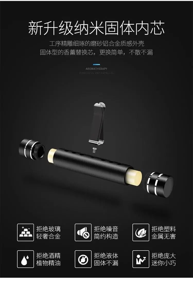 Car Air Fresheners Aroma Diffuser Vent Clips Perfume Essential Oil ... - 100ml