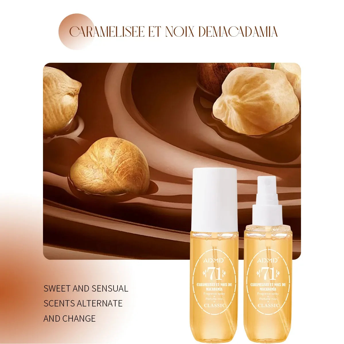 90ml Brazilian Perfume Hair Body Fragrance Mist Fruit Flavor Long Duration Deodorants for Men Women Body Spray Eau De Parfum