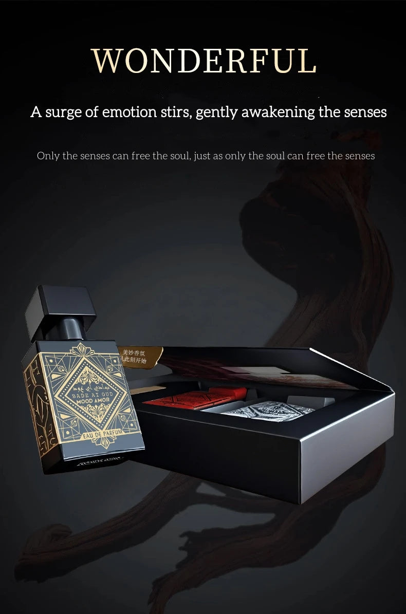Dubai Unisex Perfume Set 3Pc Lasting Fragrance Woody Floral Men Women Eau De Parfums Pheromone Cologne Toilette Perfumes
