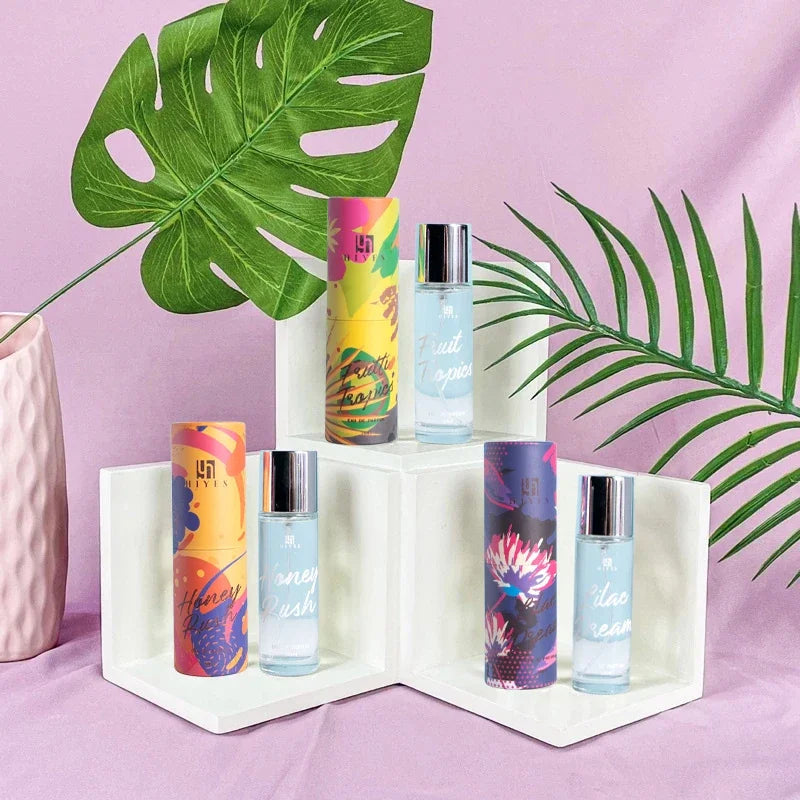 Luxury Cylinder Gift Box Perfume, floral Fruity Scent Women Eau De ...