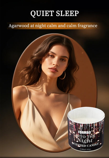 Smokeless scented candle Long-lasting diffuser eau fragrance aids sleep and relaxes stress The air in the bedroom, living room,