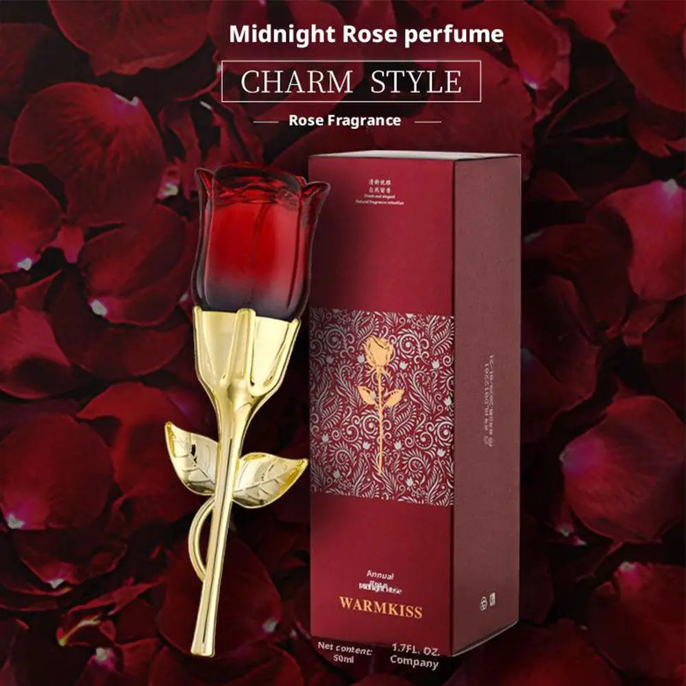 Rose Pheromone Perfume Women Long-Lasting Floral Scent Body Spray Elegant Charming Body Spray Dating Pheromone
