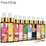 PHATOIL Coffee Coconut Vanilla Fragrance Essential Oil Diffuser 10ML with Dropper Aroma Oil White Musk Orchid Magnolia Marigold
