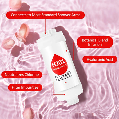 Filter for Shower Scented Shower Head Water Softener Improve Hair S...