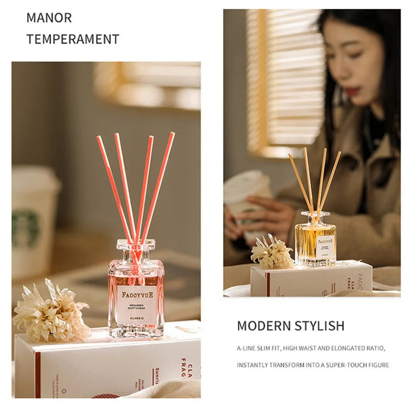 50ml Flameless Home Fragrance Room Flameless Freesia Jasmine Fragra...