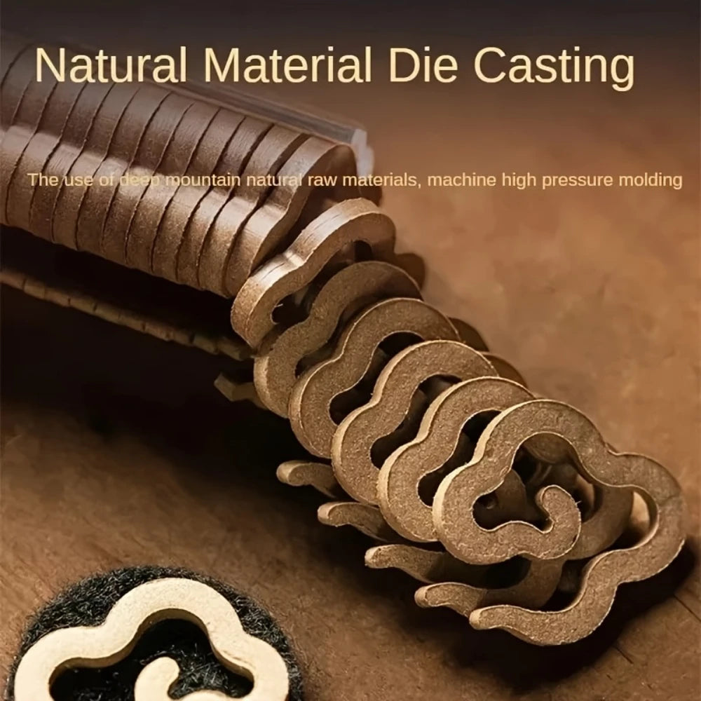 42Pcs Handmade Sandalwood and Agarwood Scented Sticks Set, Plant - 100ml