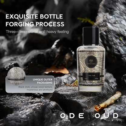 TROVEZ Ode Oud 100ml Perfume Wood Oriental Tone Long-lasting Fragrance Unisex Perfume Body Spray Rich Arabic Perfumes Scent Gift