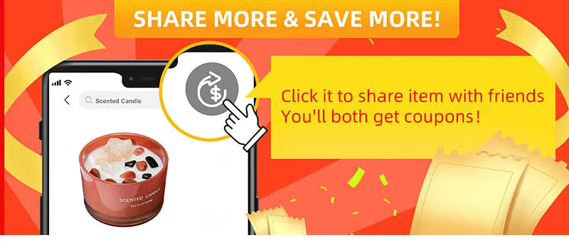 U Shaped Candle Scented Ribbed Aesthetic Decorative Gift