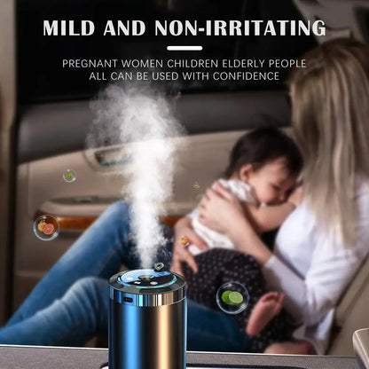 Car Electric Air Diffuser – Aroma Vent Humidifier & Odor Remover