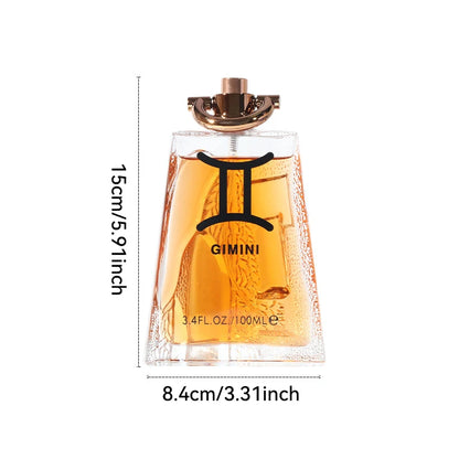 100ML 3.4FL.OZ Men's Perfume, Long Lasting Natural Fragrance, Woody Oriental Notes, Vanilla Scents,Eau de Parfum Perfumes Hombre