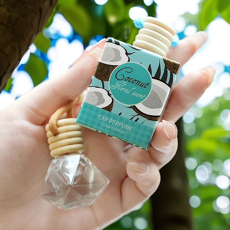 Fragrant woody car air freshener - a long-lasting fragrance suitable for car interiors, suitable for home and car use