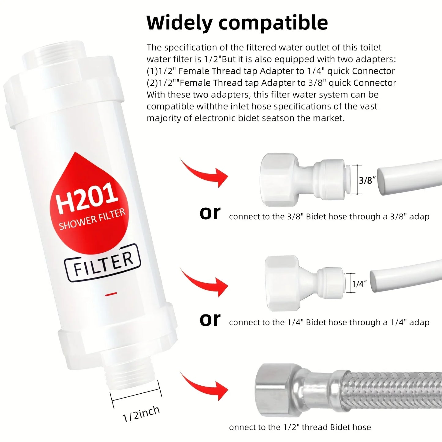 Filter for Shower Scented Shower Head Water Softener Improve Hair S...