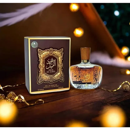 100ml Original Oud Al Layl Parfume Lasting Blessings Sweet Fruity Floral Fragrance Tradition Good Luck Charm Eau De Parfum Spray