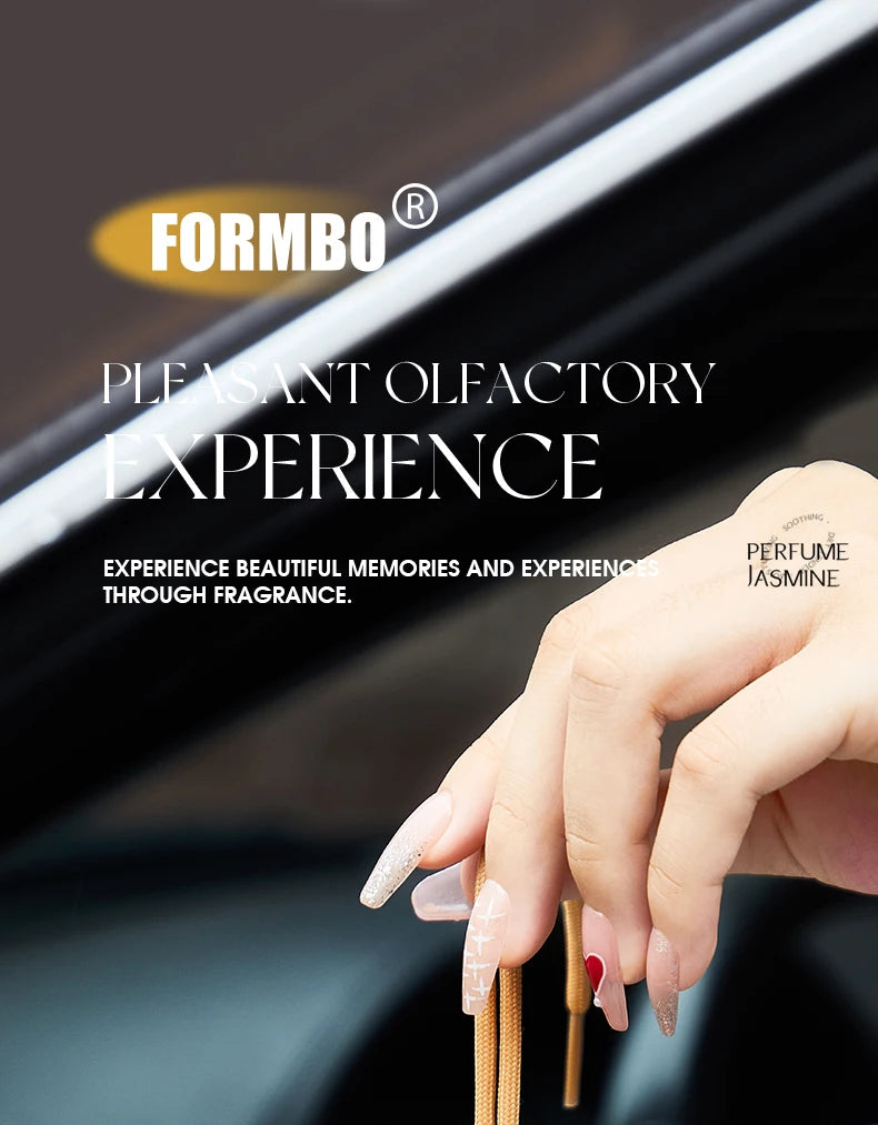 Fragrant woody car air freshener - a long-lasting fragrance suitable for car interiors, suitable for home and car use