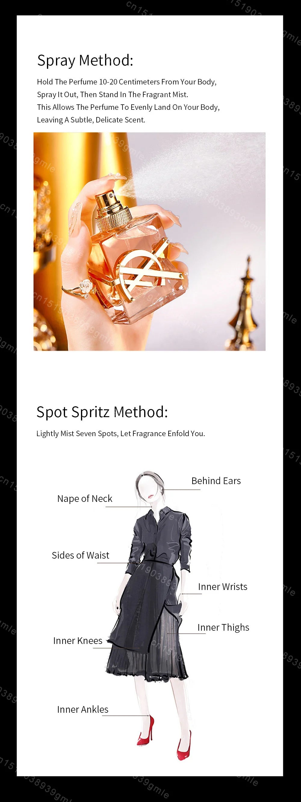 Original Perfume Spray Long-Lasting Fragrance Floral Flavor Fresh Charm Cologne Attracts Love Pheromone Perfume Eau De Toilette