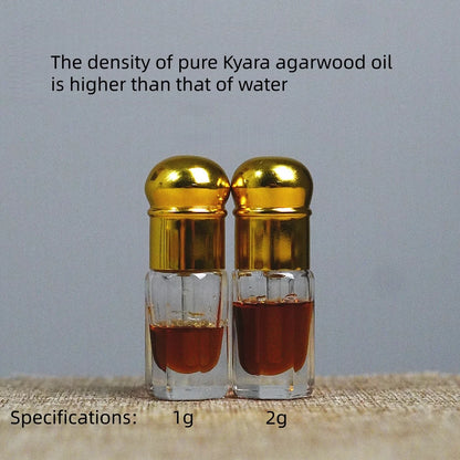 Kyara Agarwood Essential Oil-Pure,Undiluted,Natural,Indoor Incense & Aroma