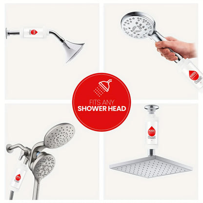 Filter for Shower Scented Shower Head Water Softener Improve Hair S...