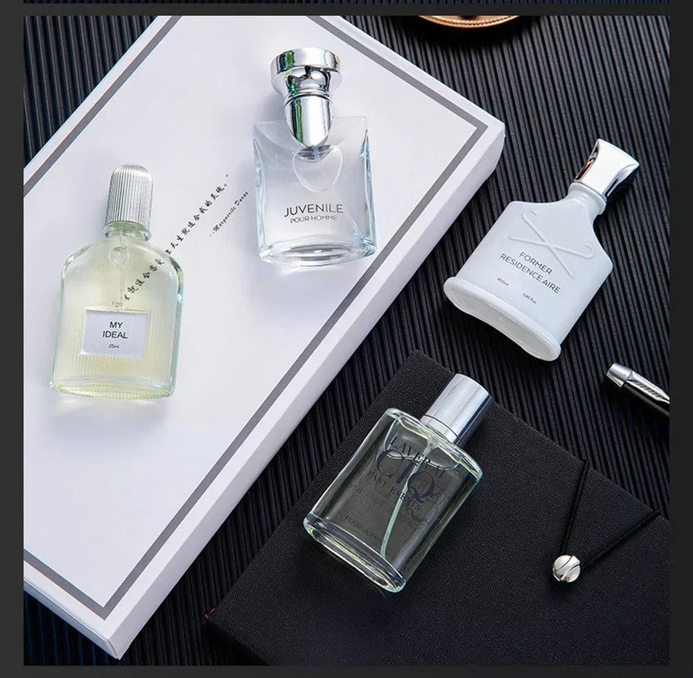 Men Perfume Gift Box 100ml Four Piece Set Lasting Fragrance Body Sp...