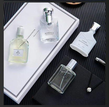Men Perfume Gift Box 100ml Four Piece Set Lasting Fragrance Body Sp...