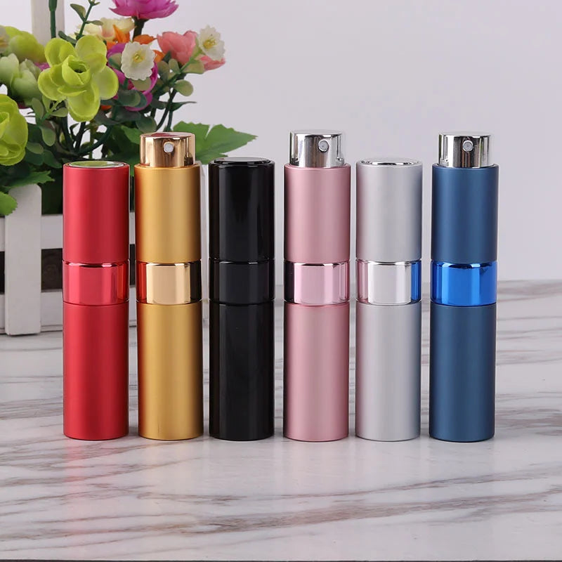 Perfume Refill Bottle 8ml Metal Aluminum Refillable Perfume Bottle ...