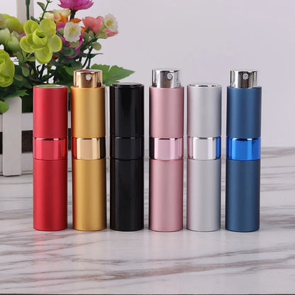 Perfume Refill Bottle 8ml Metal Aluminum Refillable Perfume Bottle ...