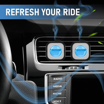 Car Air Freshener Vent Clips – 6 Pack Long Lasting 180 Days