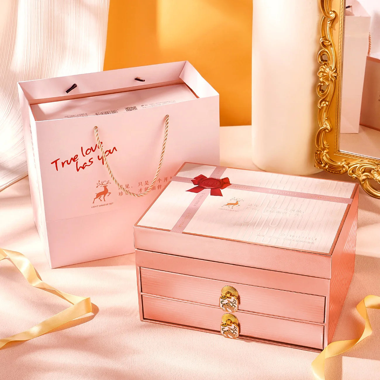 Makeup Set Cosmetics Genuine Full Set of 20 Pieces Beauty Gift Box ...