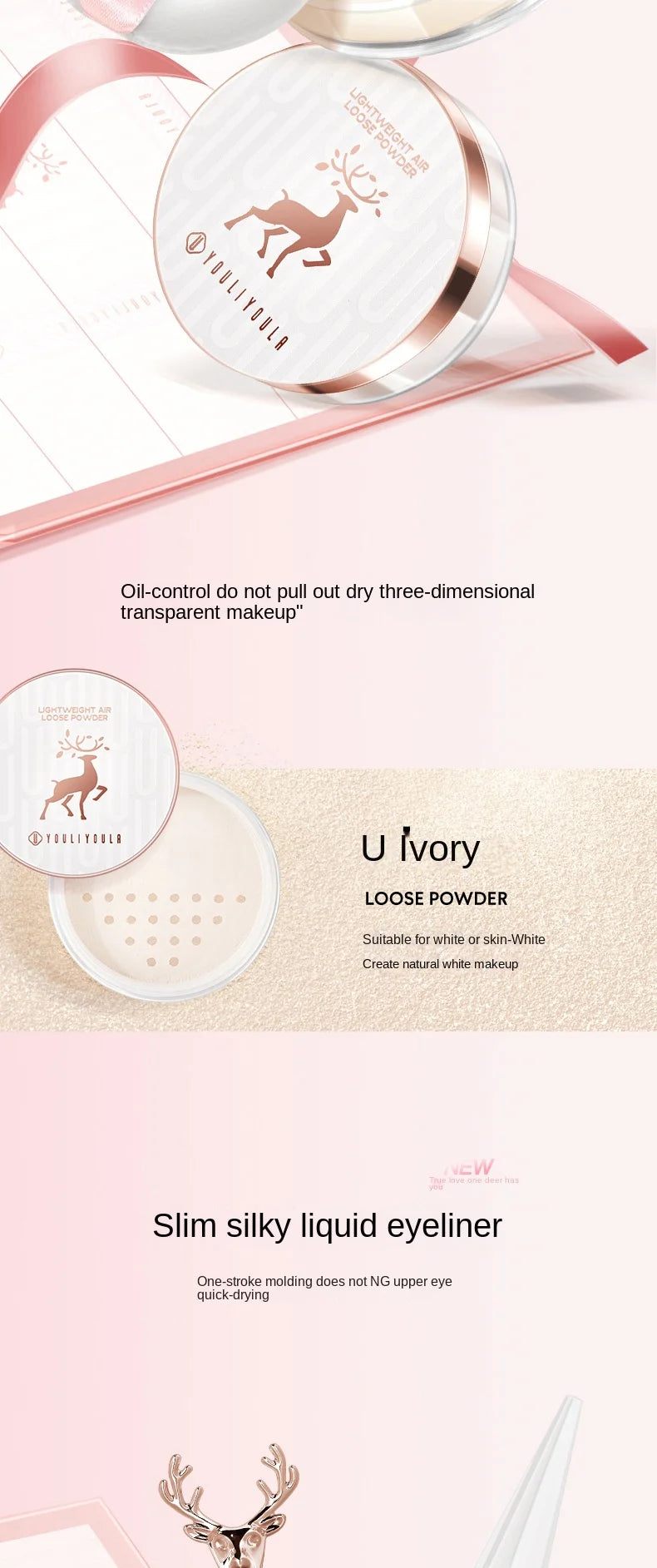 Makeup Set Cosmetics Genuine Full Set of 20 Pieces Beauty Gift Box ...