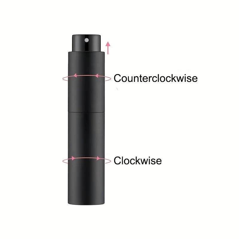 10ml Travel Perfume Sprayer, Refillable Cologne Container, Empty Di...
