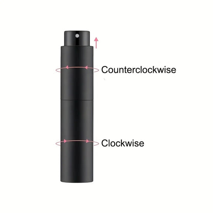 10ml Travel Perfume Sprayer, Refillable Cologne Container, Empty Di...