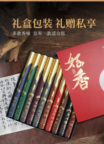 Set of 10 Incense Sticks Blossom for Aromatherapy Relaxation Handmade Natural Incense for Bad Energy Cleansing