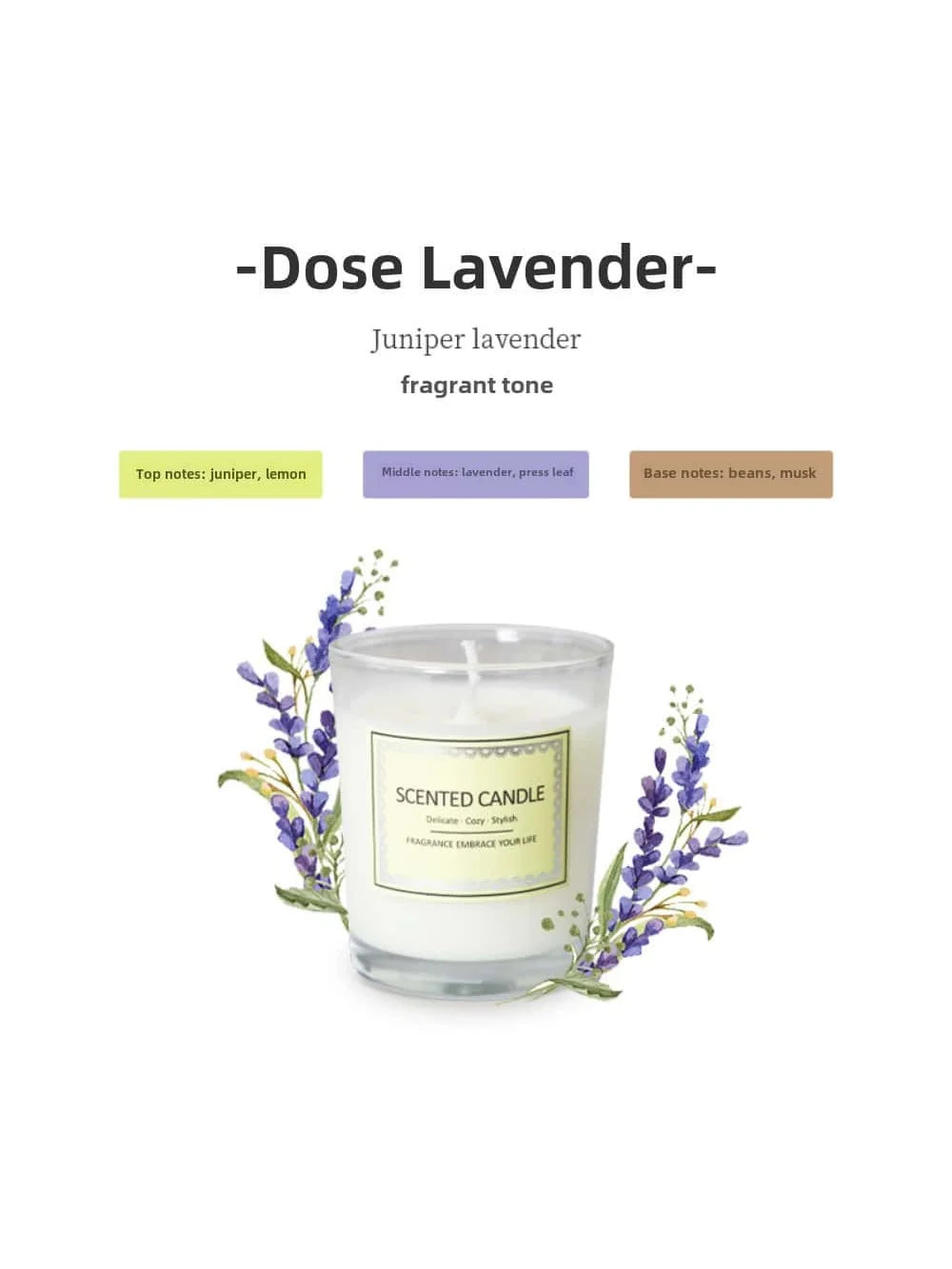 Aromatherapy Candles – Smoke Free Fragrance Gift for Home & Hotel