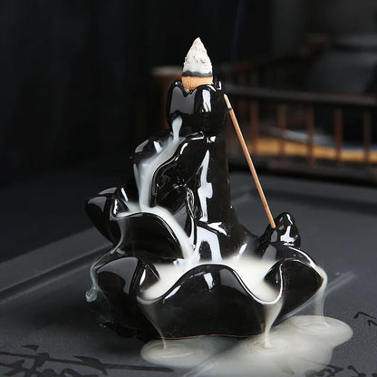 Ceramic Incense Burner – Zen Yoga & Tea Room Decoration