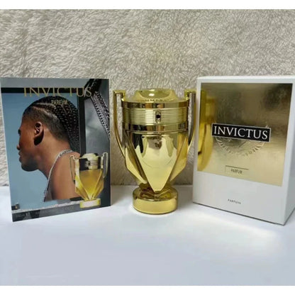 Unisex Perfume Woody Aquatic Notes Fresh Ocean Fragrance Spray Parfum Warrior Trophy Perfume Long-lastin