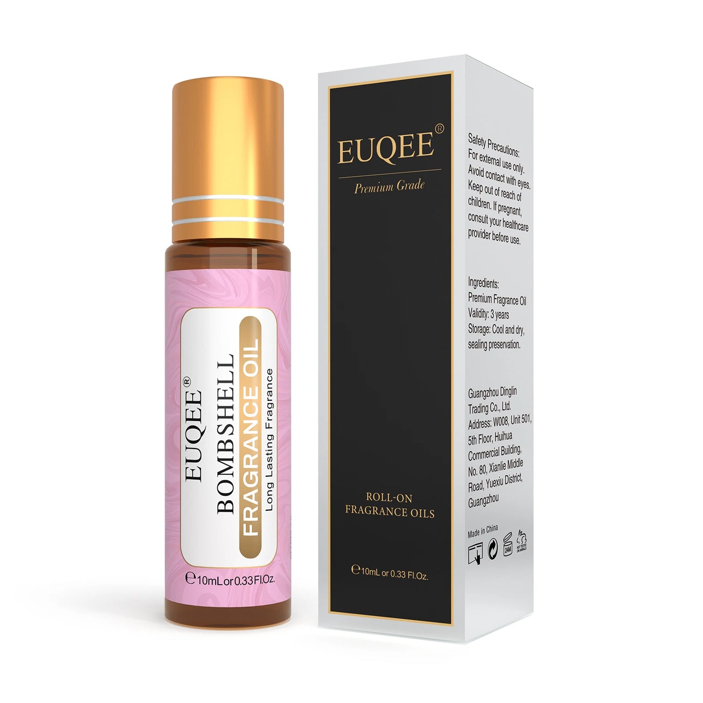 EUQEE 10ml Women's Roller Fragrance Oil