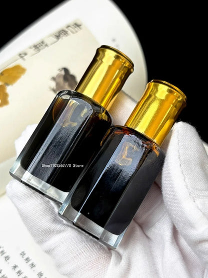 Natural Hainan Black Qinan Agarwood Essential Oil Supercritical Pure No Dilution No Addition Indoor Soothe The Mind Aid Sleep