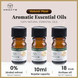 10 Flavors Aromatic Oils for Aroma Diffuser Air Humidifier Home Oil... - 10ml