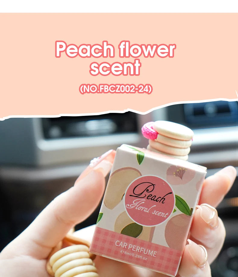 Fragrant woody car air freshener - a long-lasting fragrance suitable for car interiors, suitable for home and car use