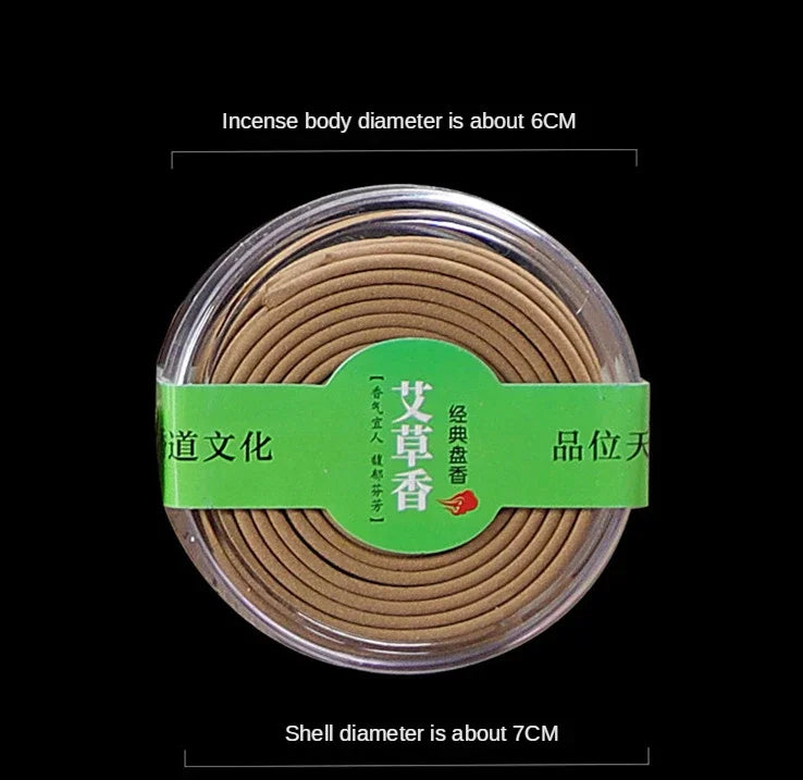 Natural Sandalwood Agarwood Coil Incense Buddha Yoga Incense Indoor Smell Burning Home Decor Aromatherapy 20pcs