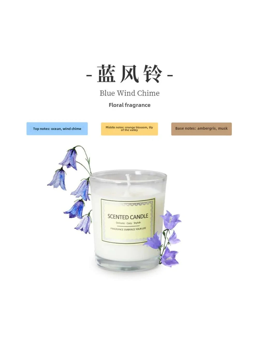 Aromatherapy Candles – Smoke Free Fragrance Gift for Home & Hotel