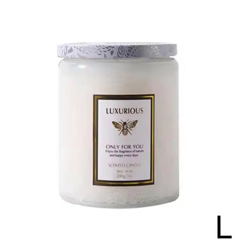Fragrant Candle Cans Soy Wax Smokeless Aroma for Decoration