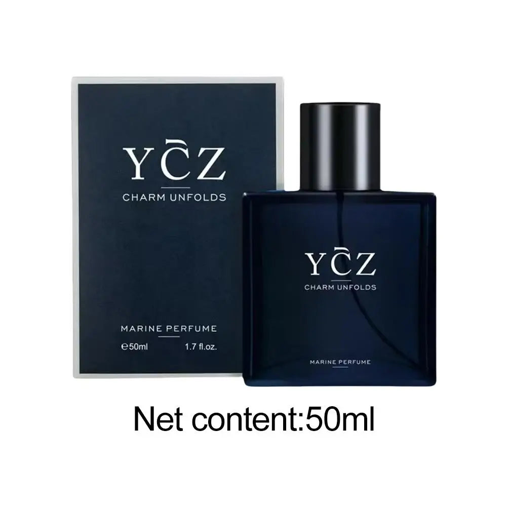 Midnight Marine Eau De Parfum For Men Long-Lasting Aquatic Cologne Luxury Ocean Fragrance Perfume Masculine Scented Spray