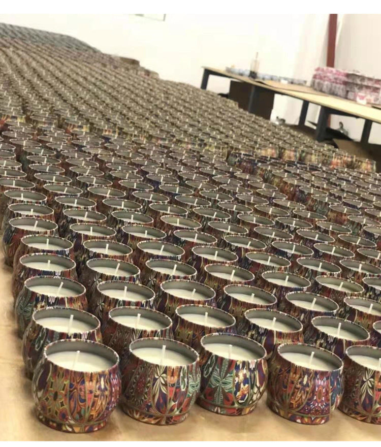 6 Piece Set Empty Aromatherapy Candle Jar Can Creative Fragrance Ca... - 100ml