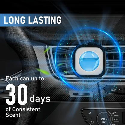 Car Air Freshener Vent Clips – 6 Pack Long Lasting 180 Days