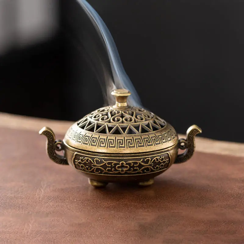 Exquisite Compact Incense Burner Three - 100ml