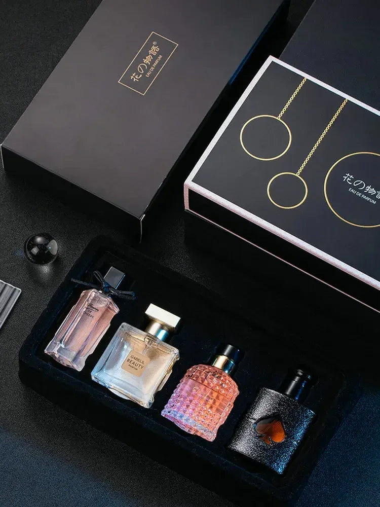 Original Women Perfume 105ml Gift Box Four Piece Set Fresh Lasting Fragrance Eau De Parfum Plant Floral Scent Fresh