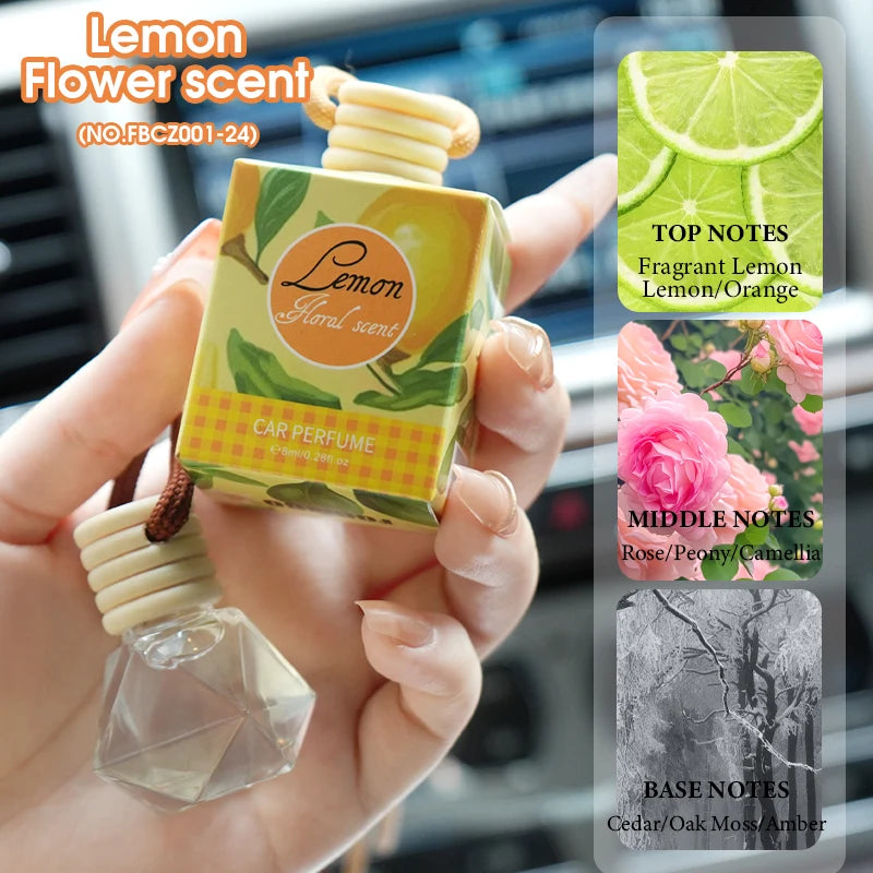 Fragrant woody car air freshener - a long-lasting fragrance suitable for car interiors, suitable for home and car use