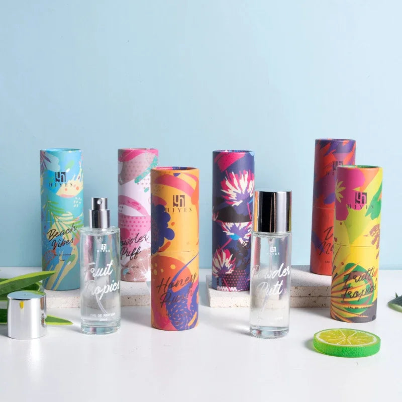 Luxury Cylinder Gift Box Perfume, floral Fruity Scent Women Eau De ...