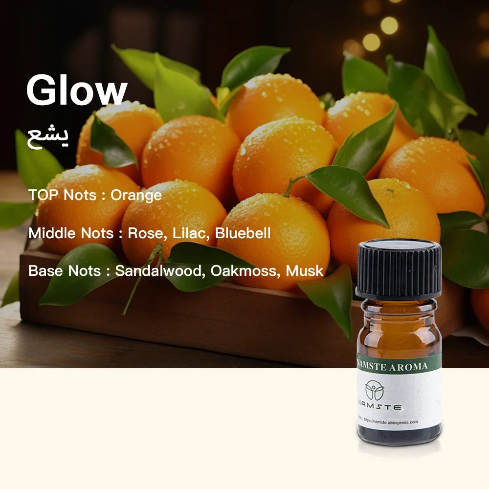 Aromatic Oils for Diffuser – 10 Flavors Natural 10ml Oils