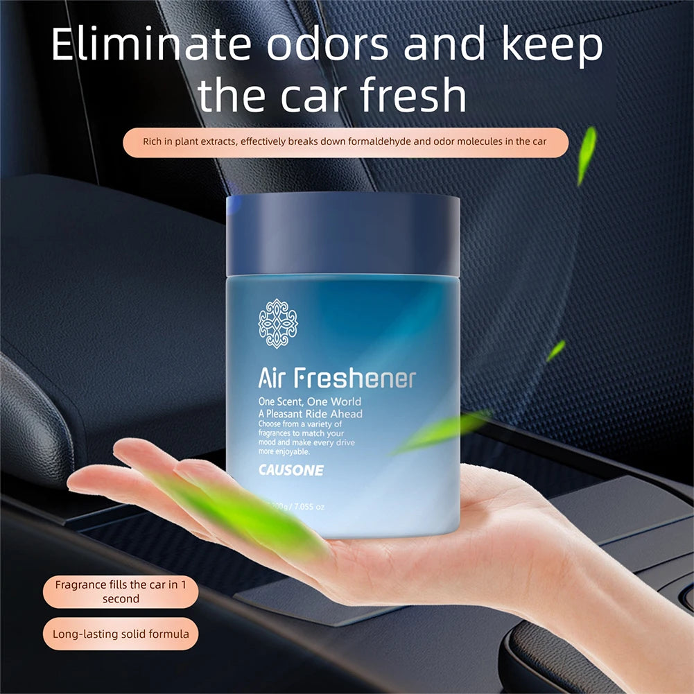 Aromatherapy Car Airs Freshener Lasting Fragrance Automotive Solid-Aromatherapy Diffuser Car Deodorizing Balm Car Accessories